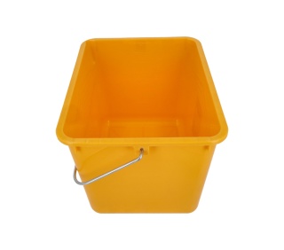 Hardy wiadro malarskie prostokątne 24,5 x 30,5 cm, pojemność 8 l, żółte